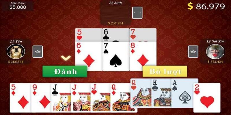Cách chơi bài Tiến lên miền Nam thông minh là đánh an toàn