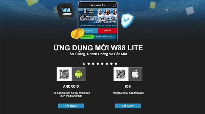 Thủ tục tải app W88 cơ bản